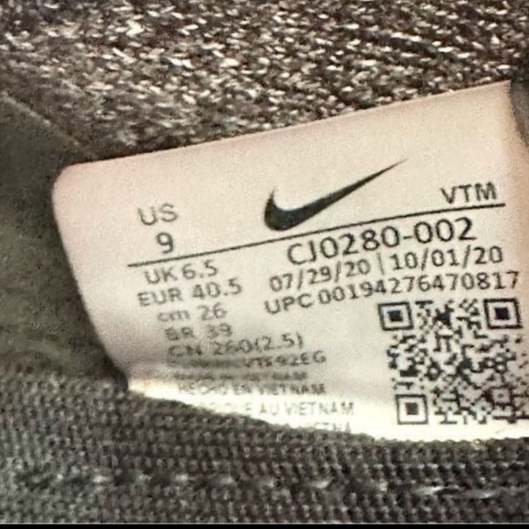 ❤️ Nike React Phantom Run Fly Knit 2 Sneakers Size 9 - Picture 4 of 5